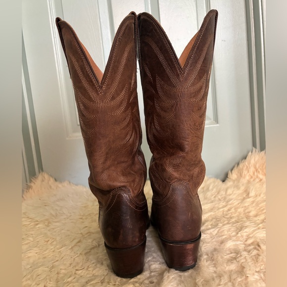 Tecovas The Annie Boots in Café Leather size 8 - Picture 8 of 14